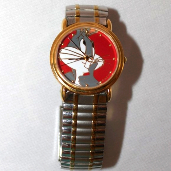 Seiko Bugs Bunny Large Dial Stretch Band Watch - Picture 1 of 10